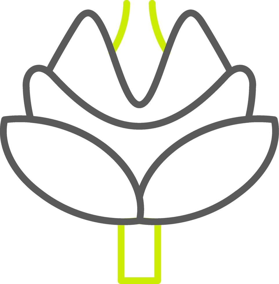 Crocus Elegant Design Token vector