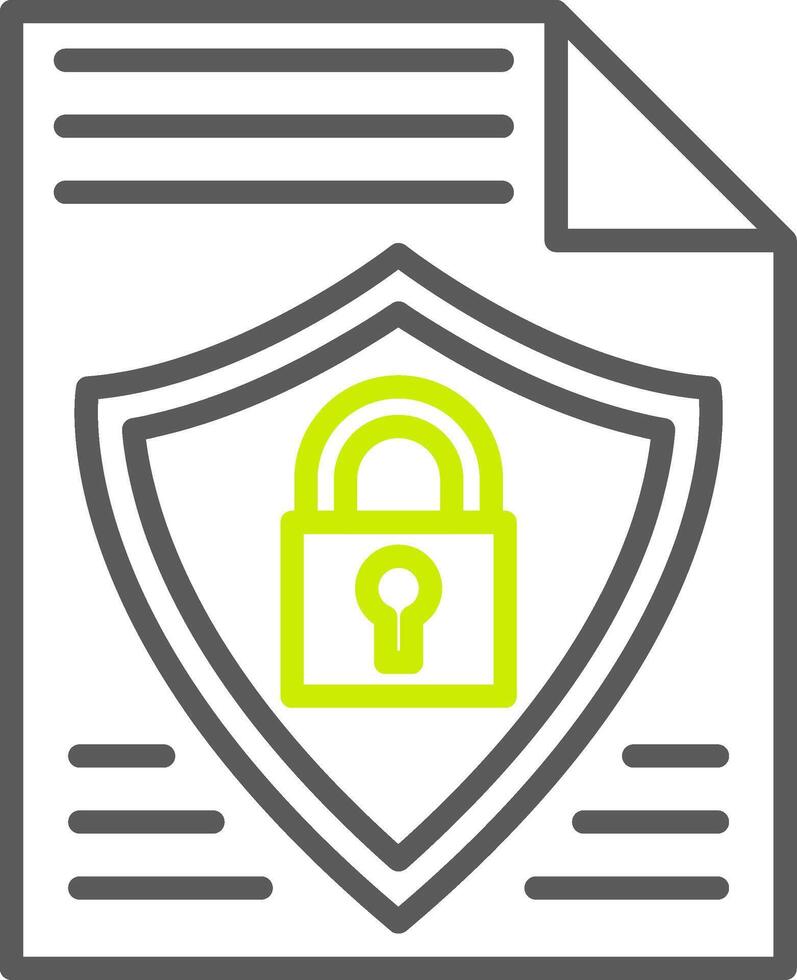 Data Privacy Optimized Creative Piece vector