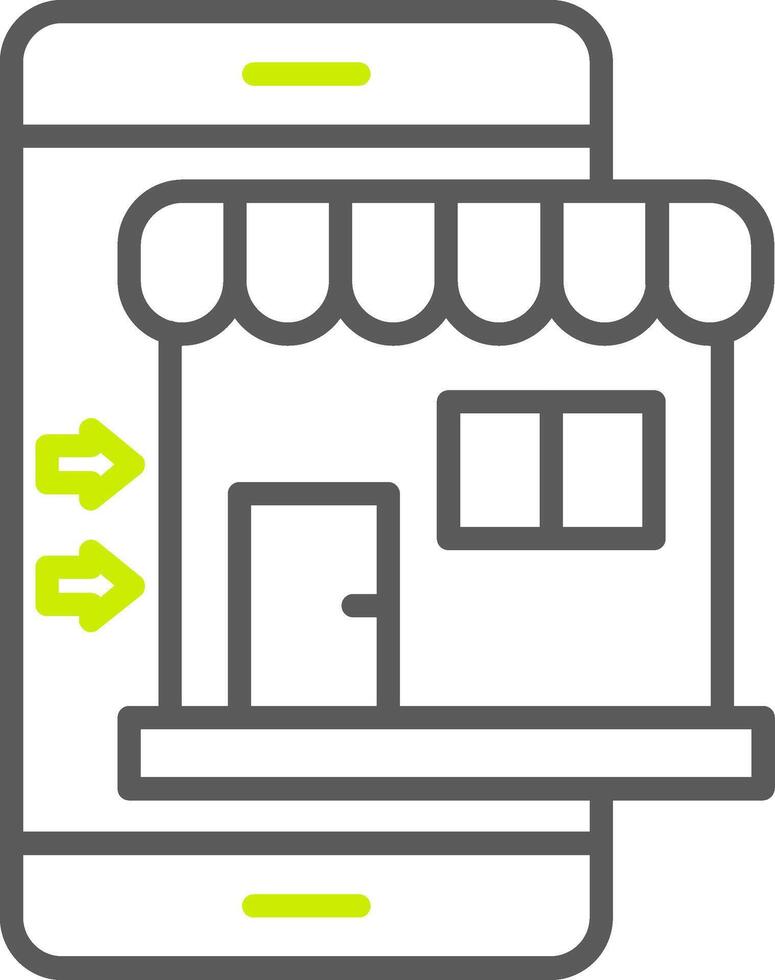 Online Shop FutureReady App Mark vector