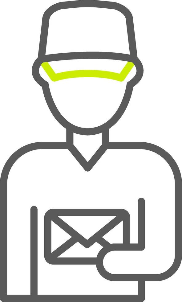Postman Optimized Creative Piece vector