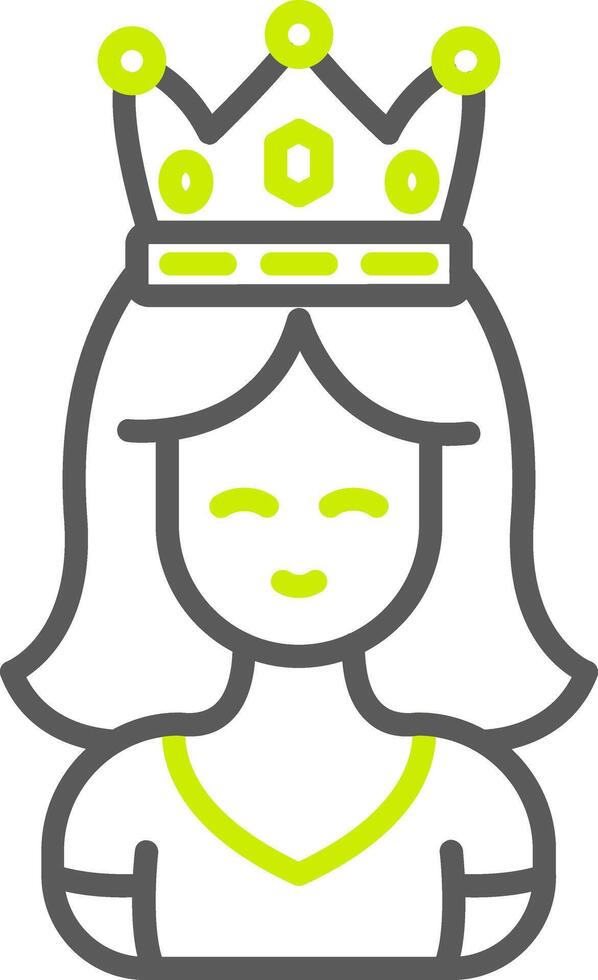 Queen Custom Tech Badge vector