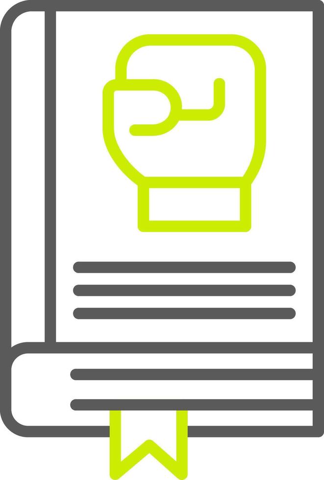 Boxing Streamlined Design Token vector
