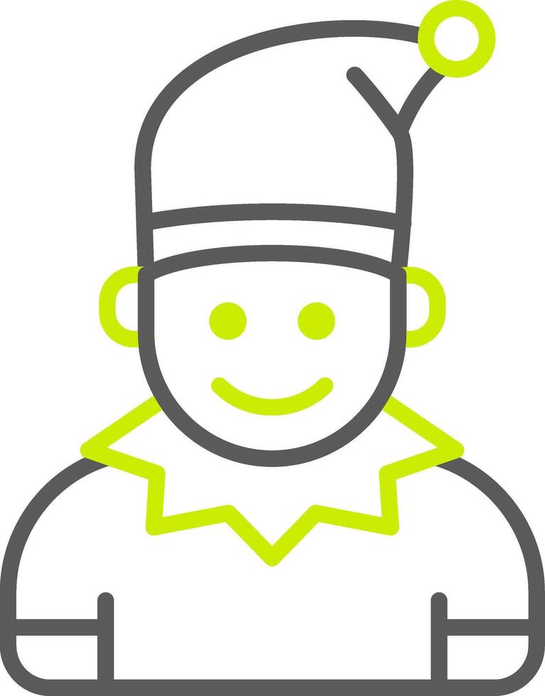 Elf UserFriendly Drawing vector