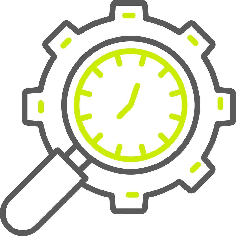 Search Polished Tech Badge vector