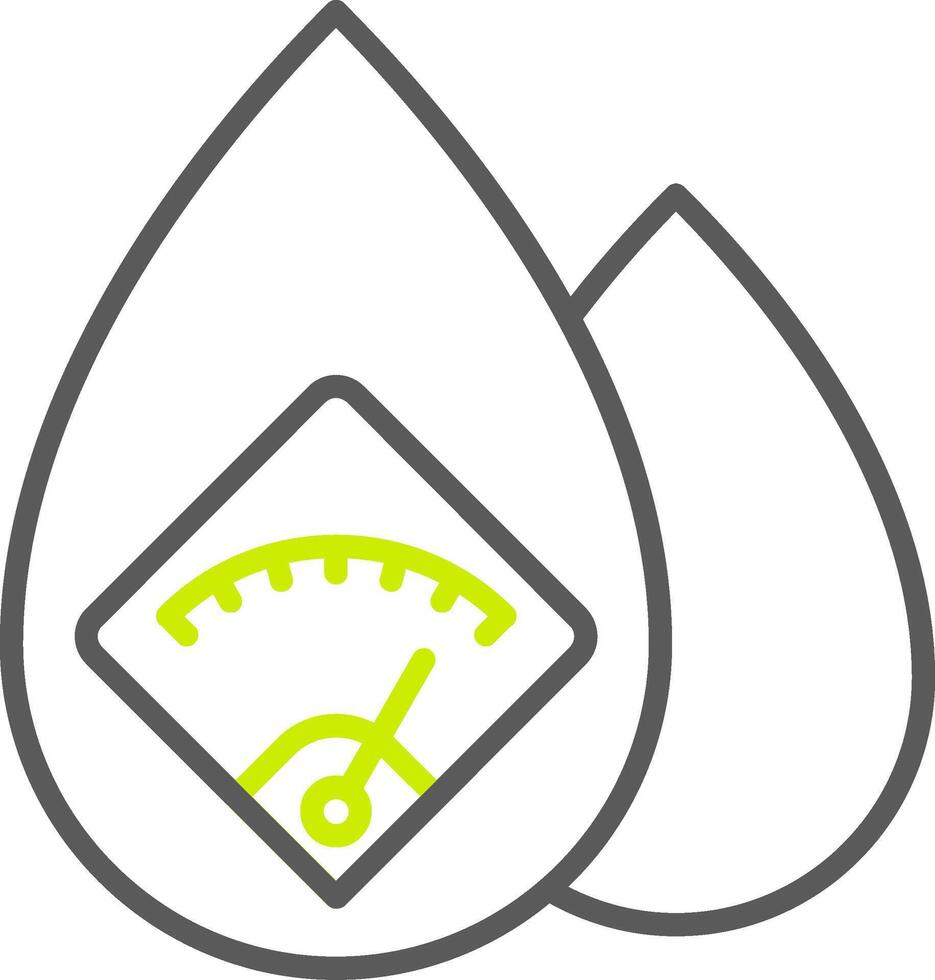 Water Consumption Versatile Line Drawing vector