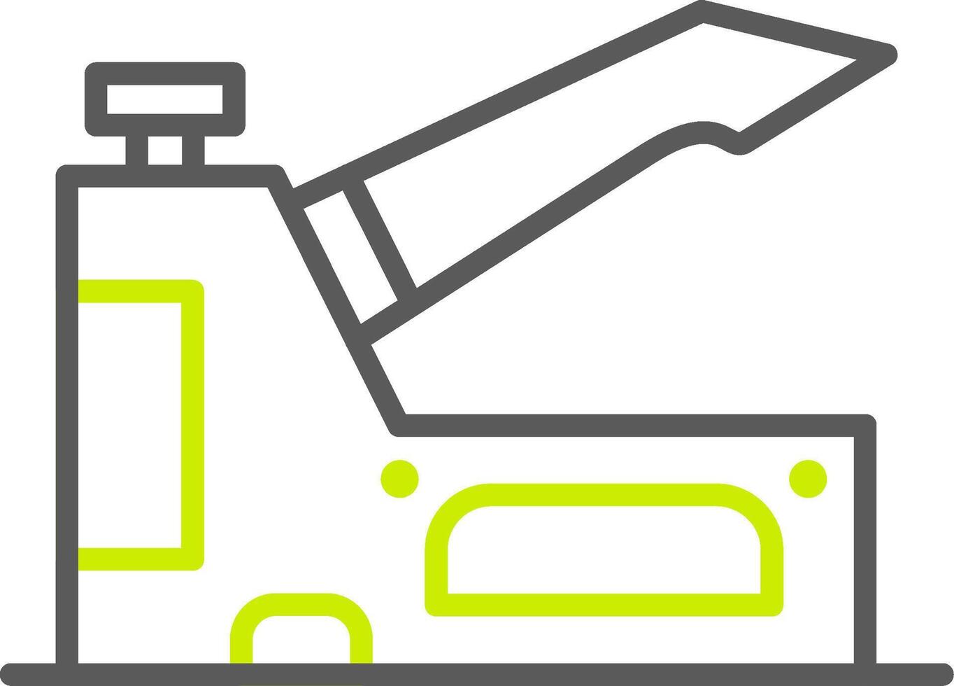 Staple Gun Polished Interface Symbol vector