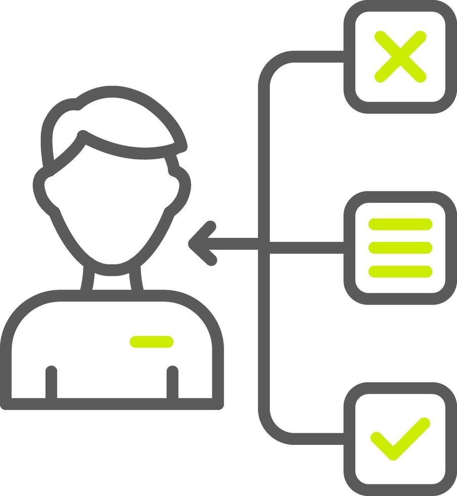 Candidate Professional Line Mark vector