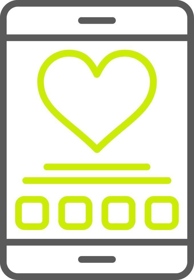 Dating App NextGen Web Graphic vector