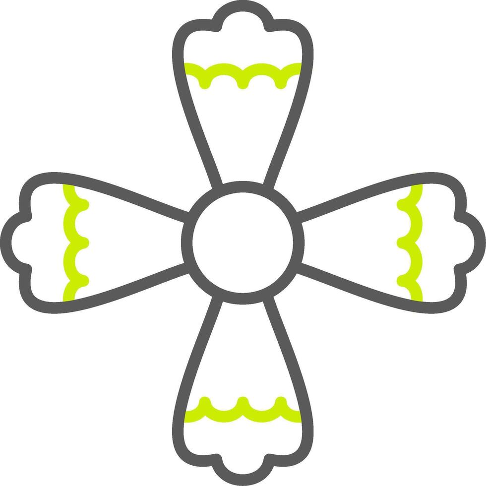 Fringed Dianthus Sleek Icon Frame vector