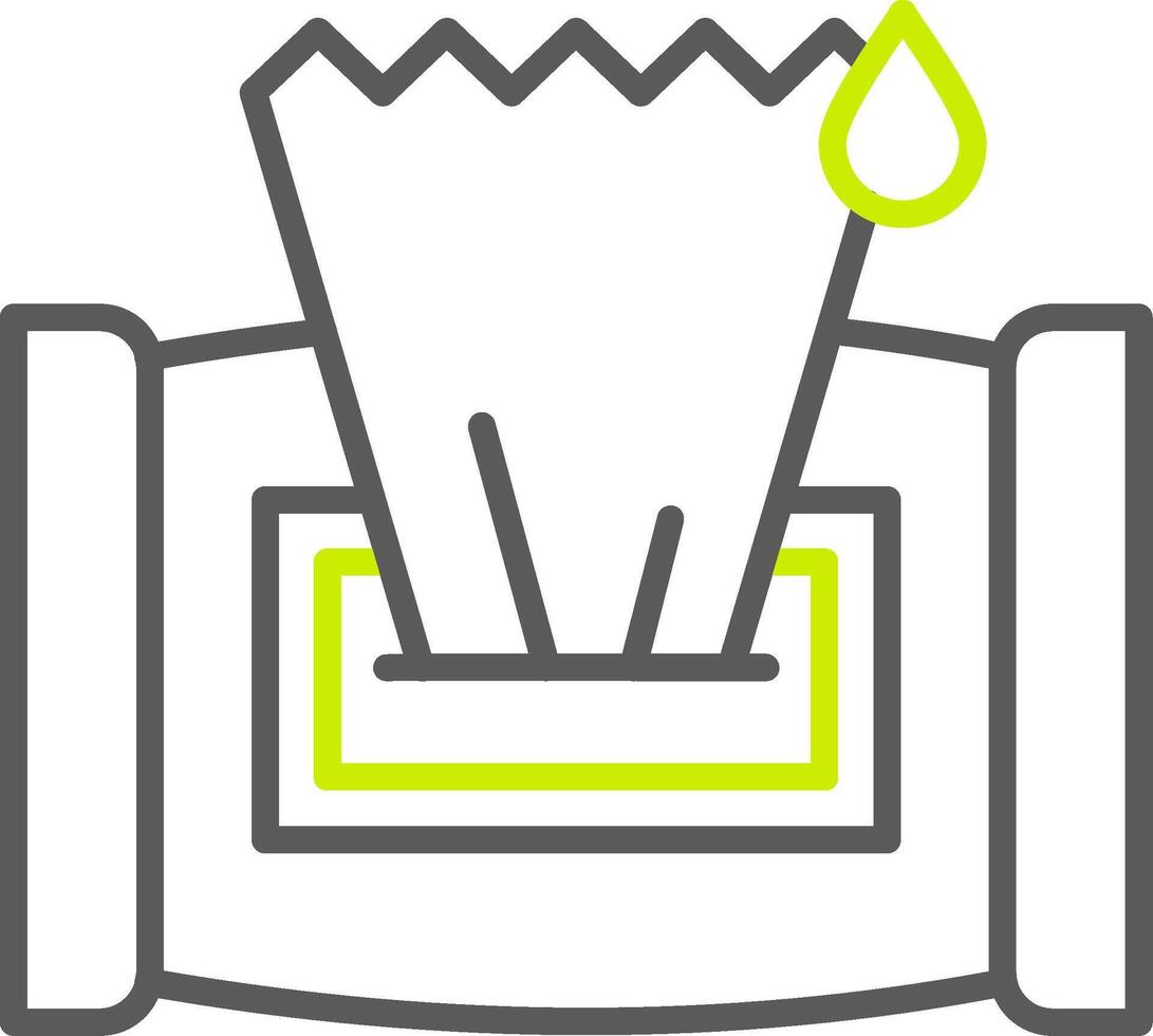 Wet Wipes Streamlined App Object vector