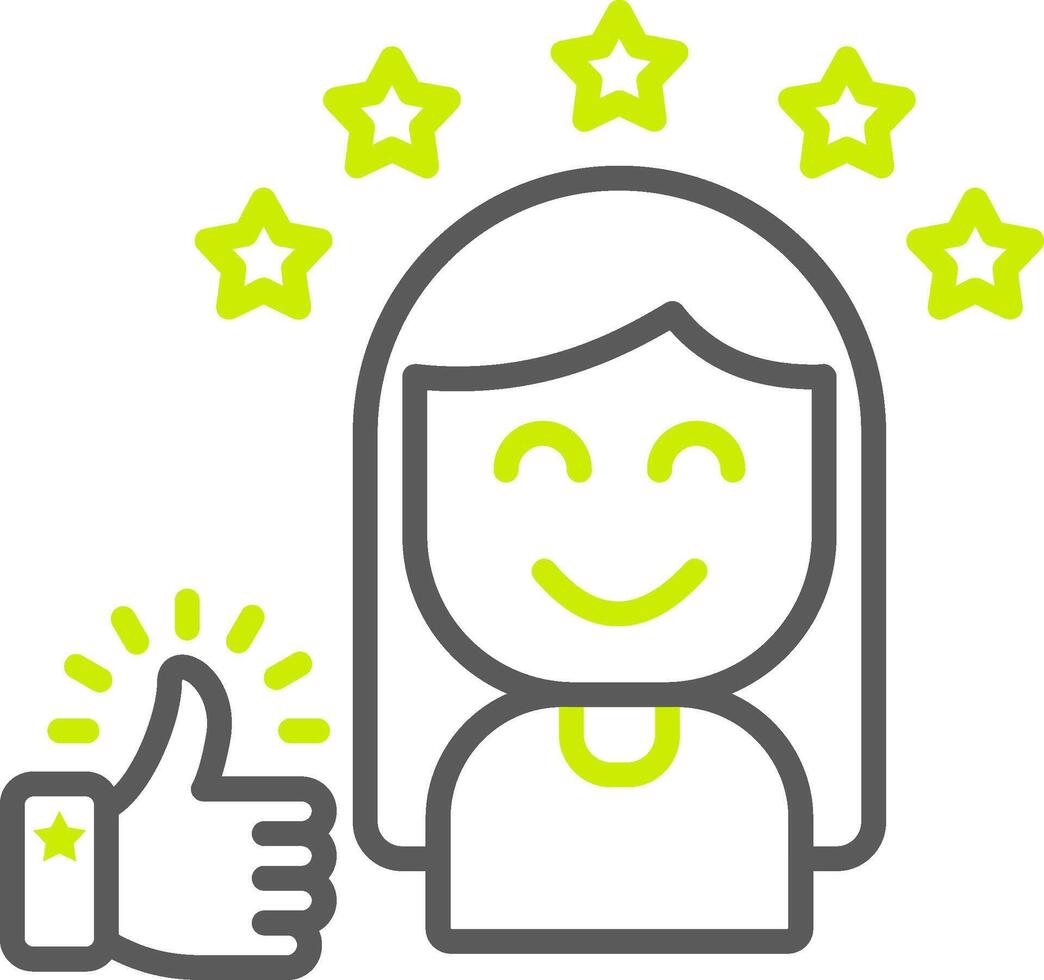 Best Customer Experience Custom Interface Symbol vector