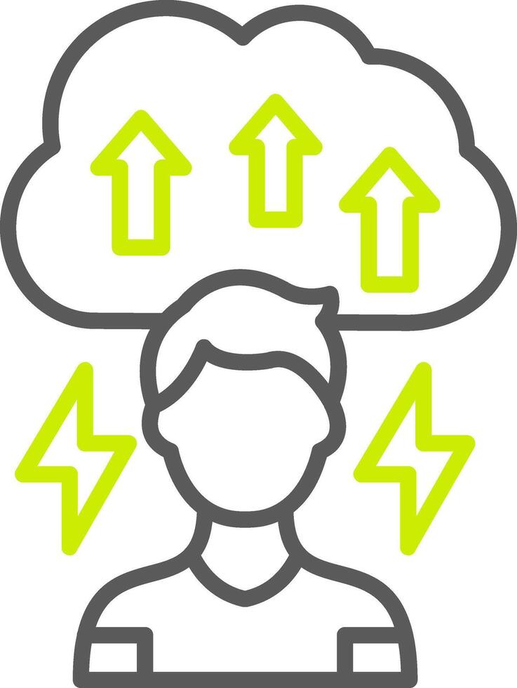 Career Custom Interface Symbol vector