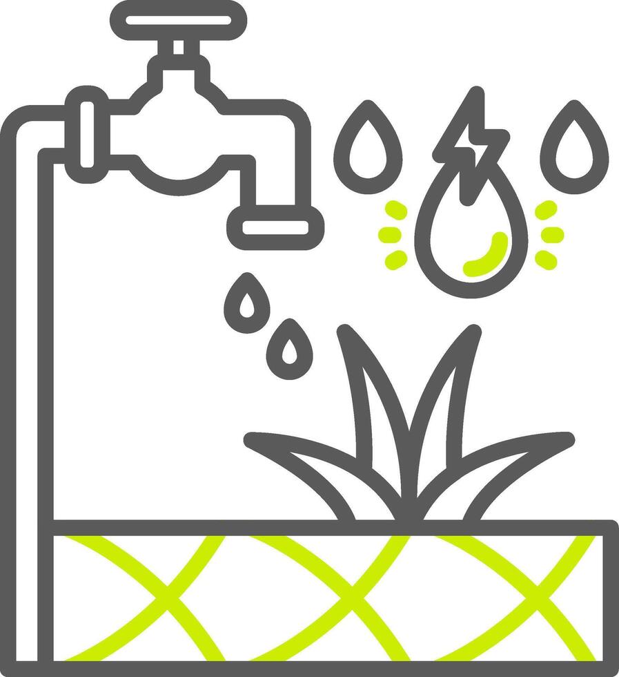 Water Pump Advanced Interface Symbol vector