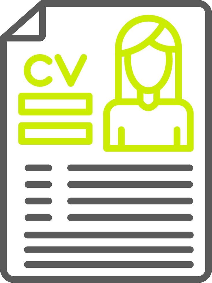 CV Mobile UX Object vector