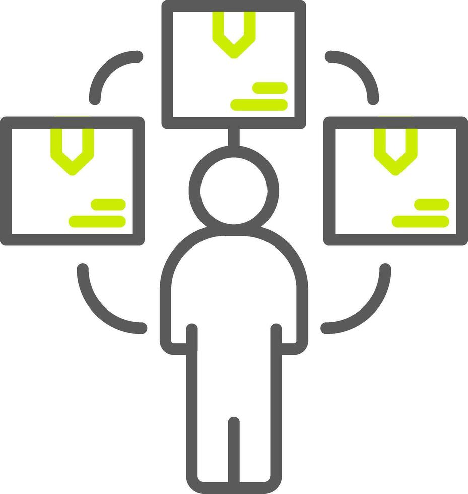 Job Highlighted UX Stamp vector