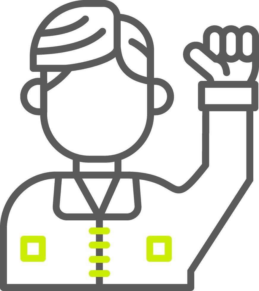 Motivation Artistic UI Component vector