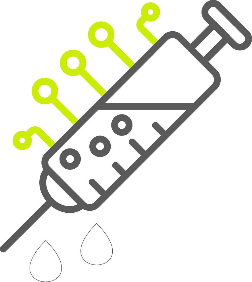 Medicine Smart Tech Badge vector
