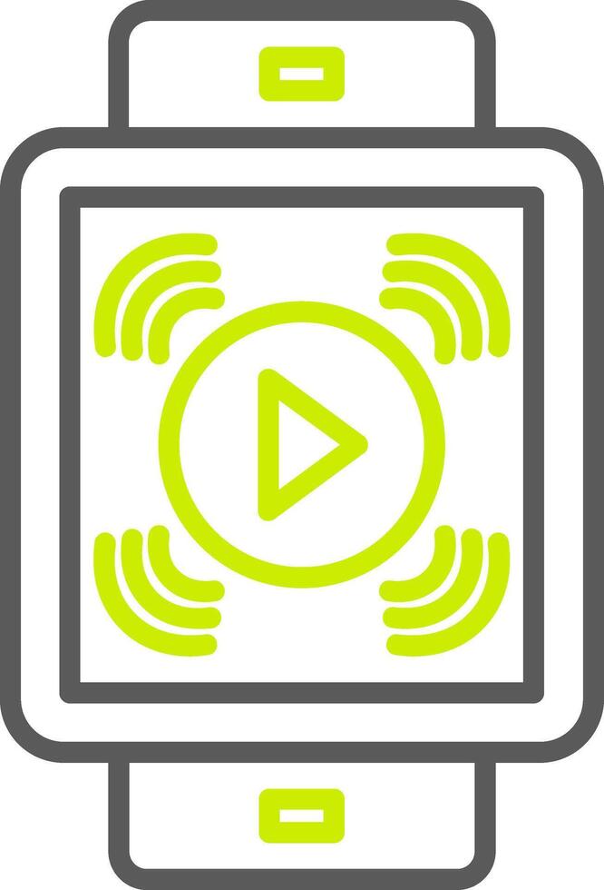 Smart Watch NextGen Interface Symbol vector