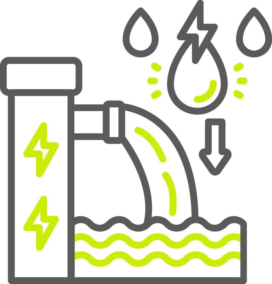 Waste Water Advanced App Object vector