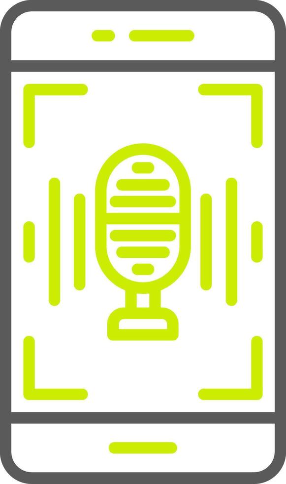 Voice Recognition NextGen Design Token vector