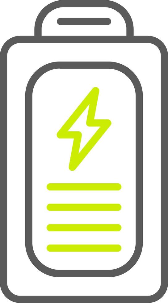 Battery NextGen Creative Piece vector