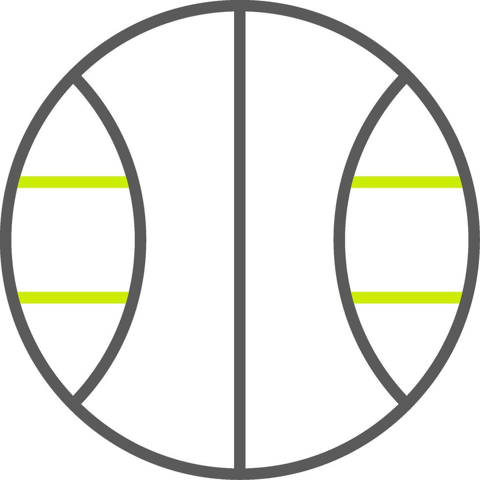 Basketball Light Mode Icon vector