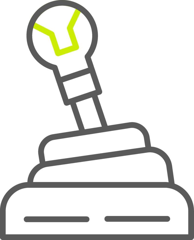 Gearshift Custom Tech Badge vector