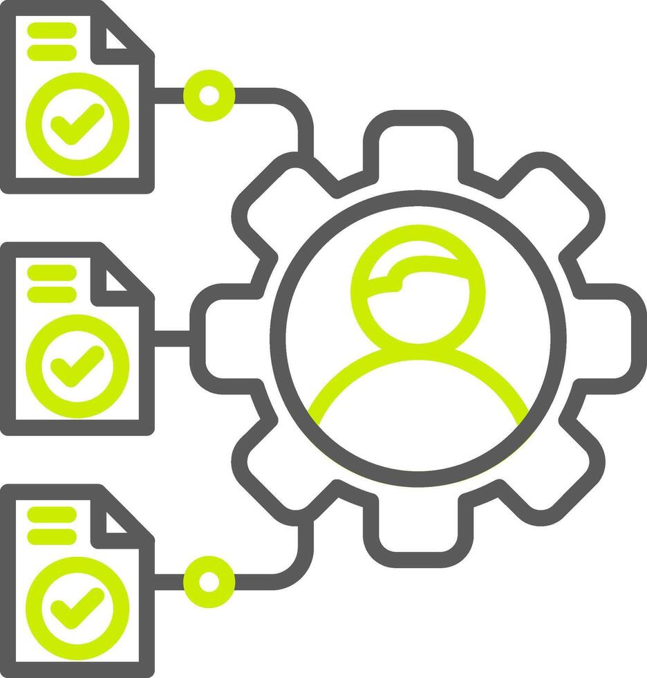 Data Management Abstract App Mark vector