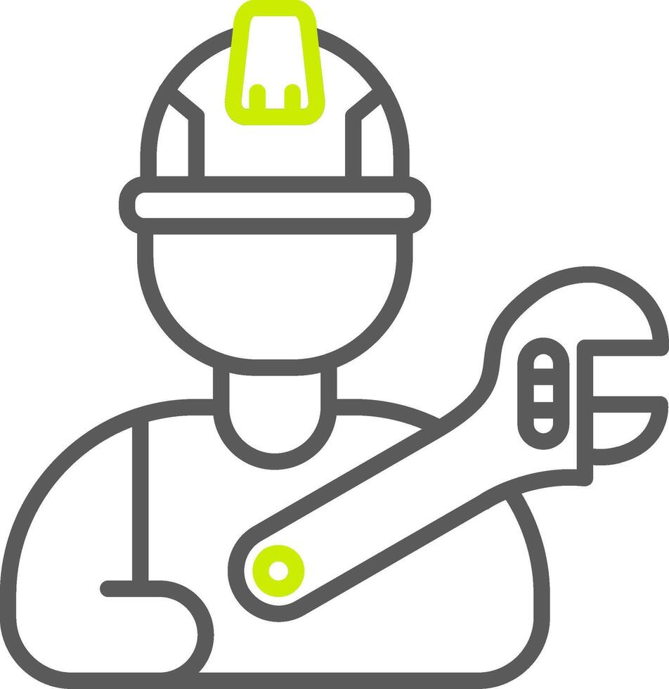 Carpenter Bold Shape Icon vector