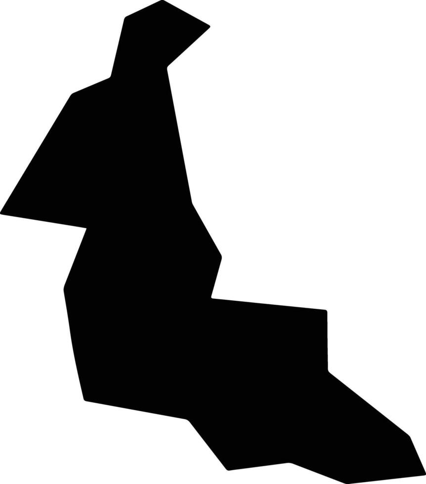 Miyota Japan silhouette map vector