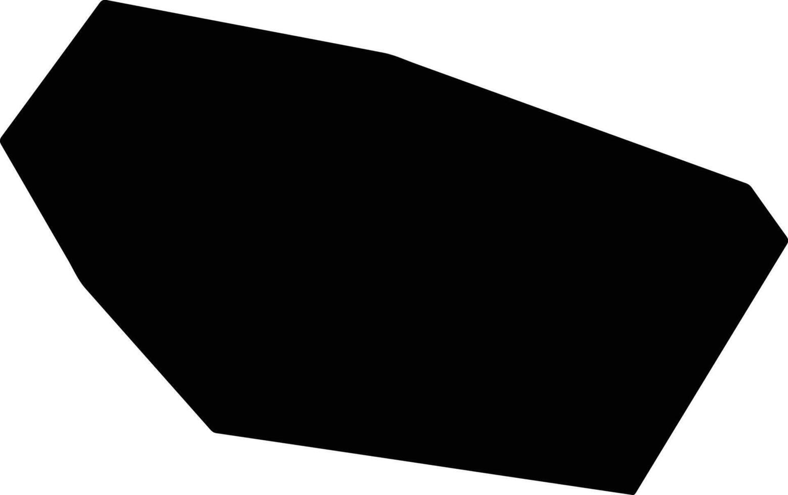 Mizhhiria Ukraine silhouette map vector