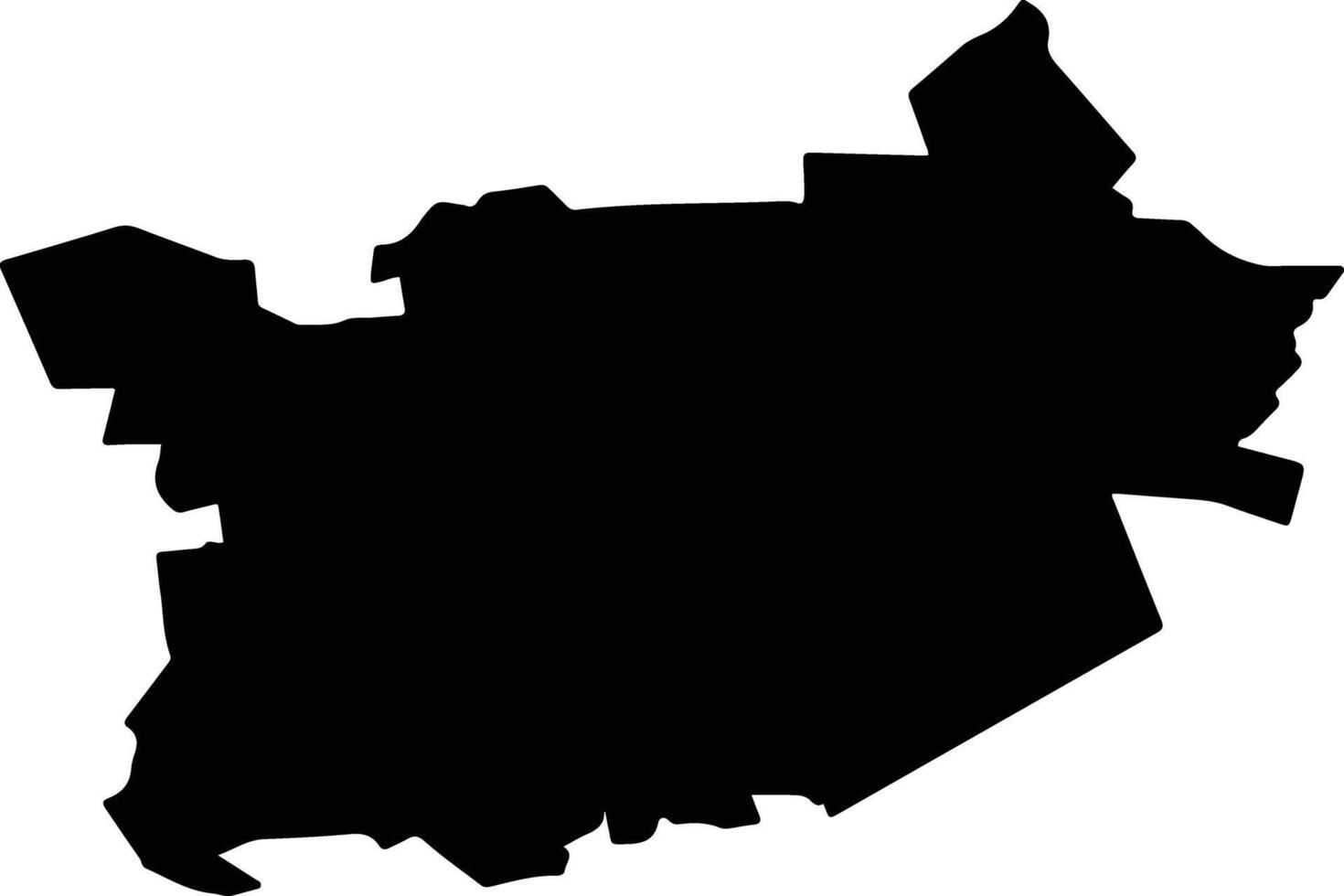 Moctezuma Mexico silhouette map vector