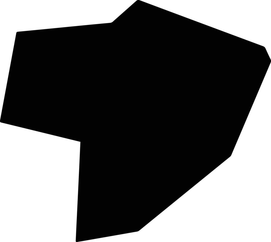 Moimenta da Beira Portugal silhouette map vector