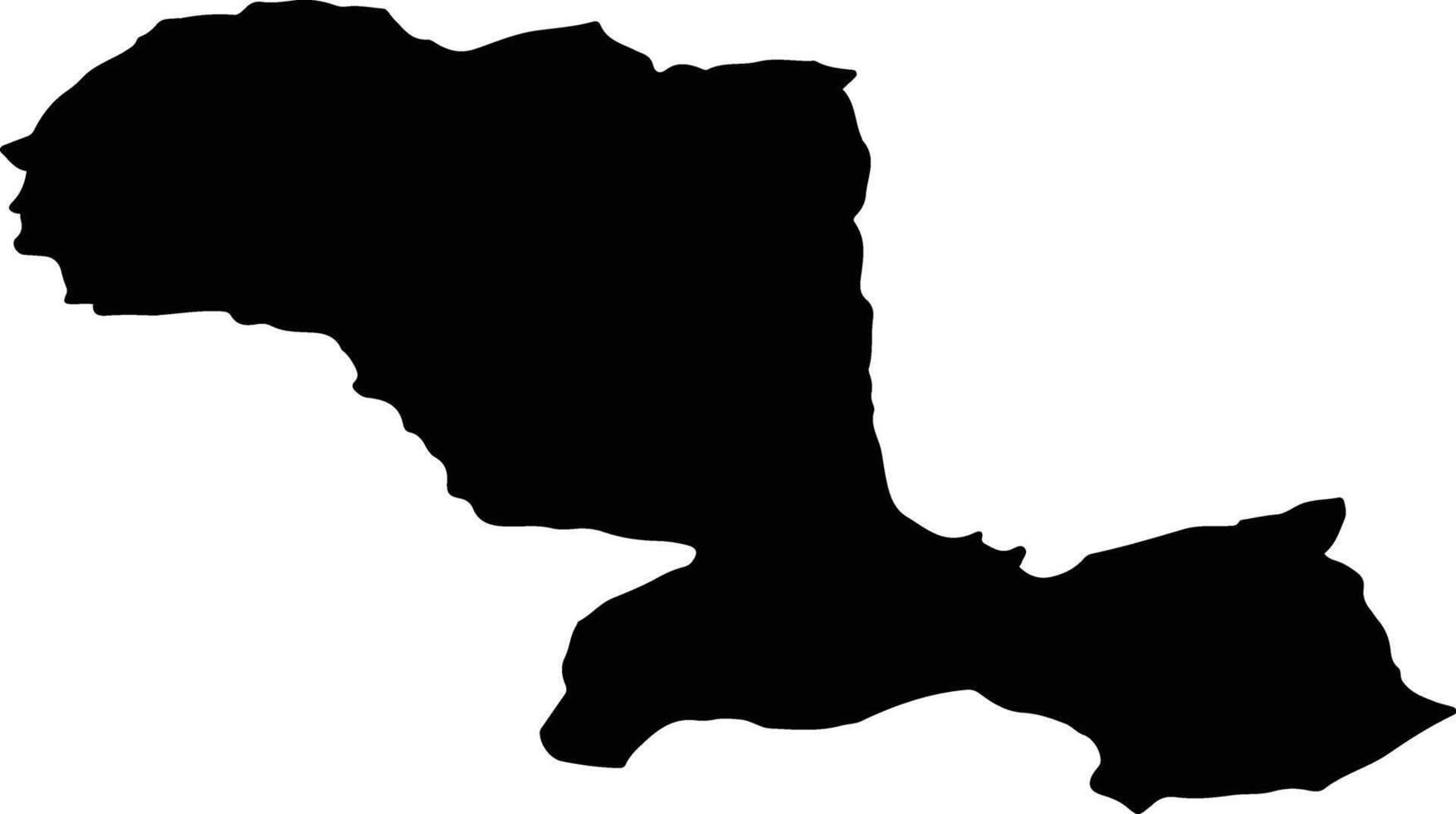 MOISEI Romania silhouette map vector