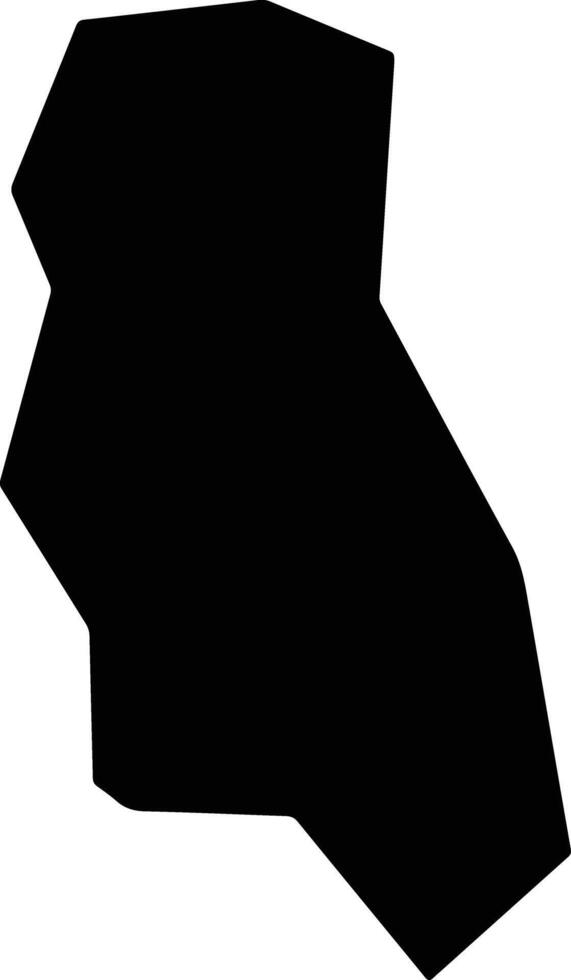 Monagri Cyprus silhouette map vector