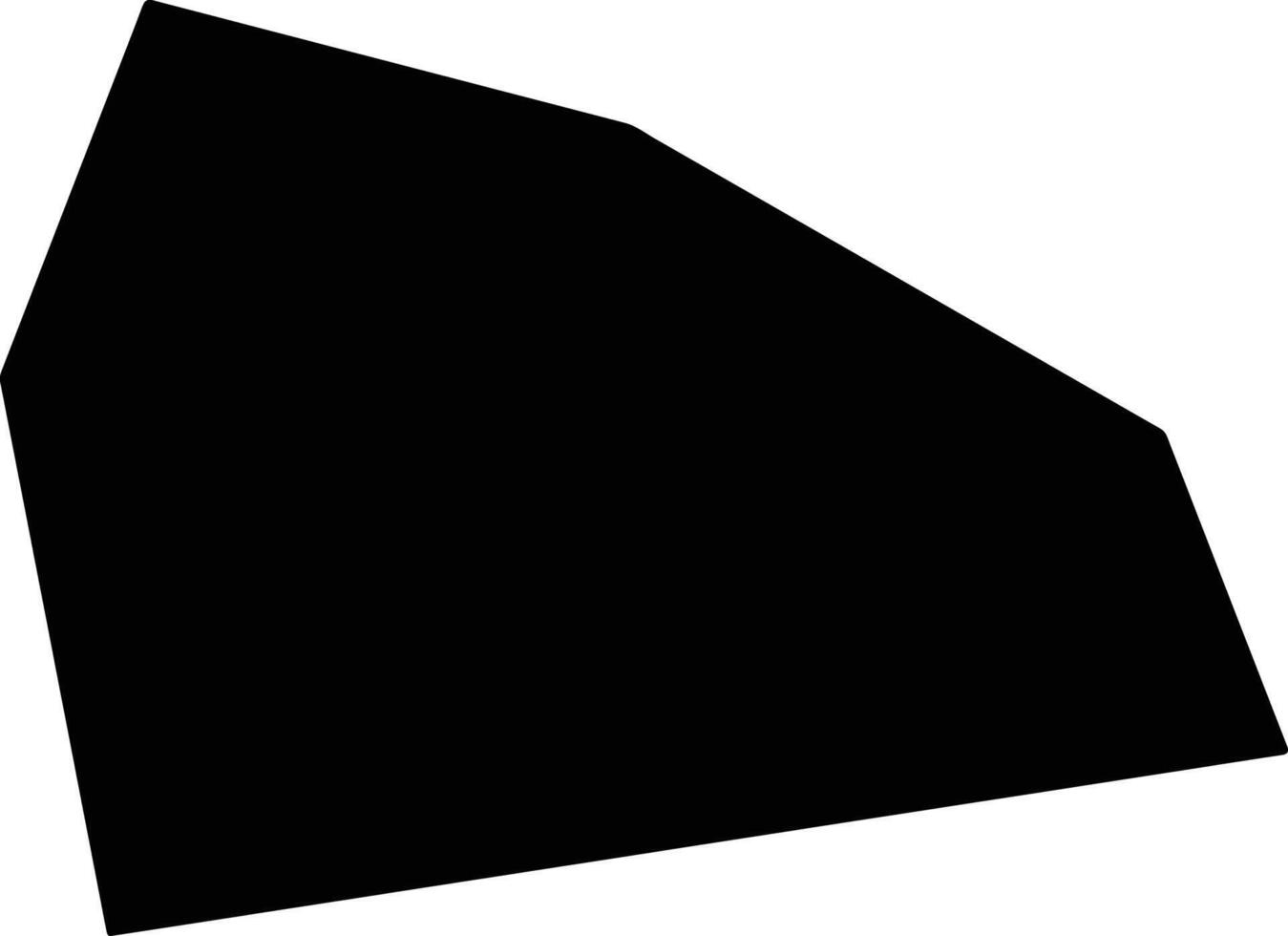 Monastyrysche Ukraine silhouette map vector