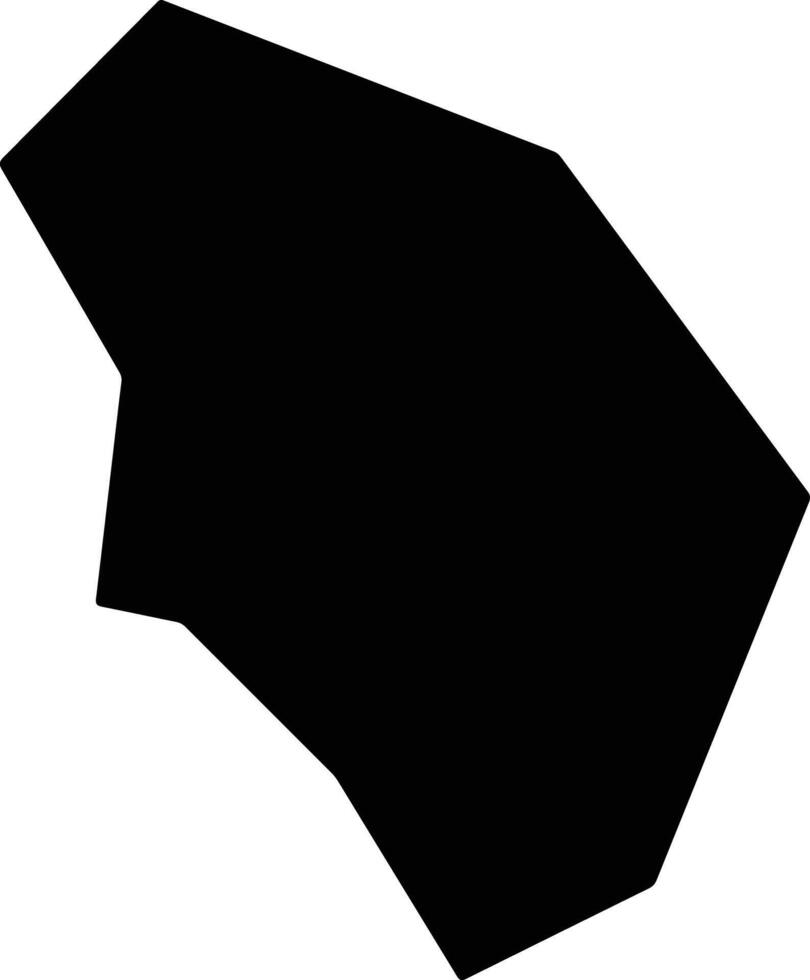 Monforte Portugal silhouette map vector