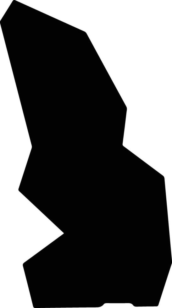 Moni Cyprus silhouette map vector