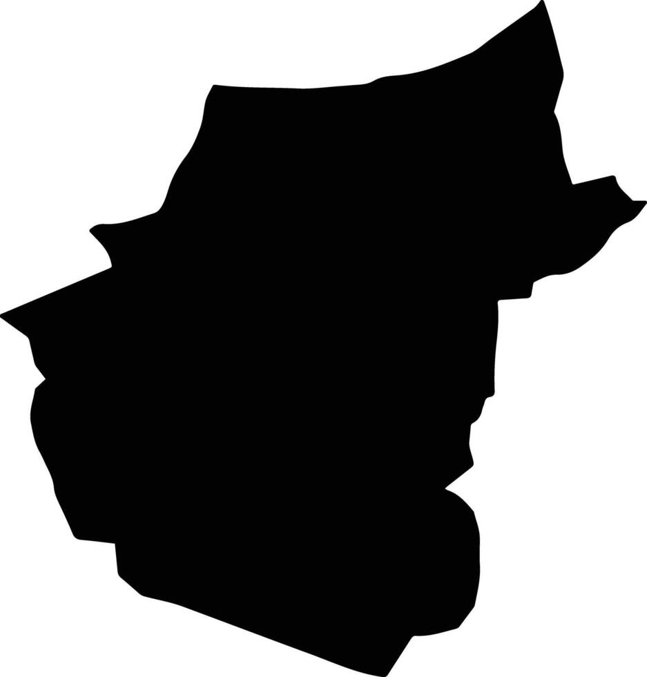 Monier Saint Lucia silhouette map vector