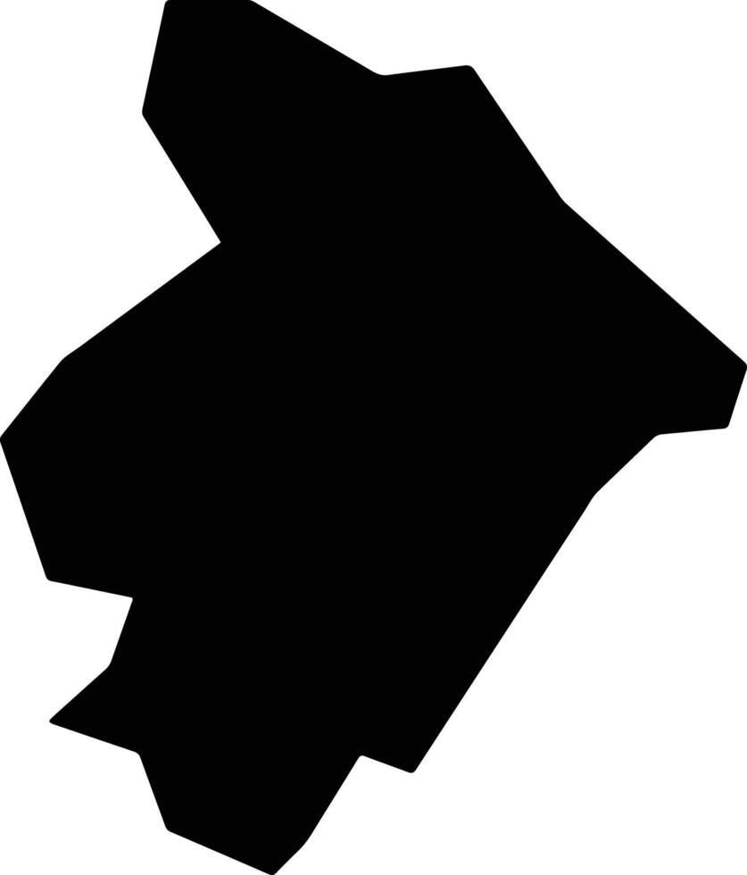 Monte Formoso Brazil silhouette map vector