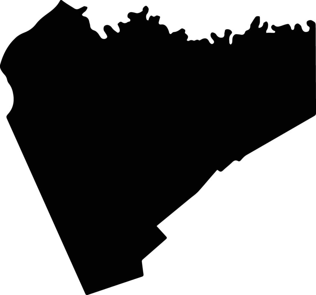 Montecarlo Argentina silhouette map vector