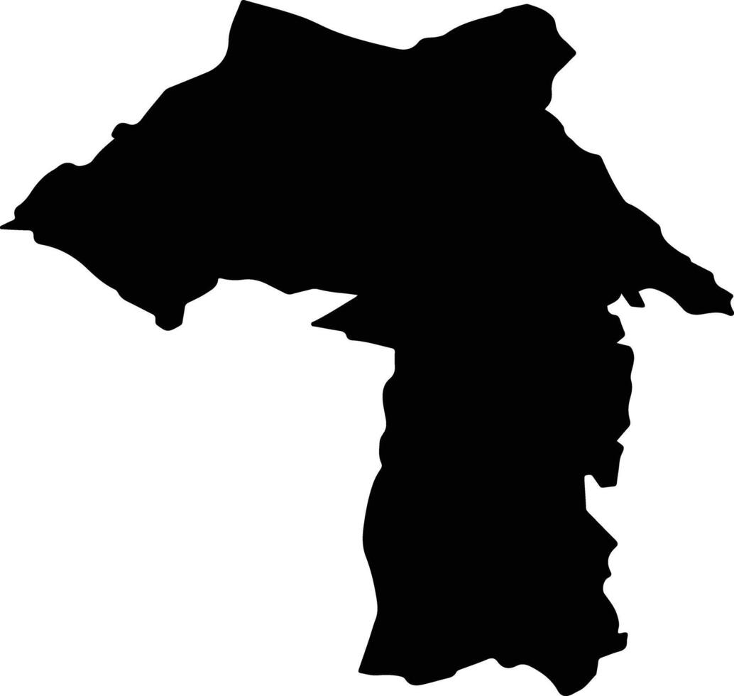 MORARESTI Romania silhouette map vector