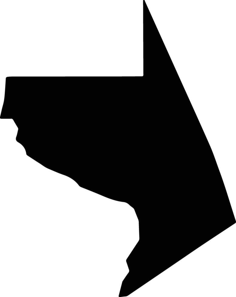 Morros Brazil silhouette map vector