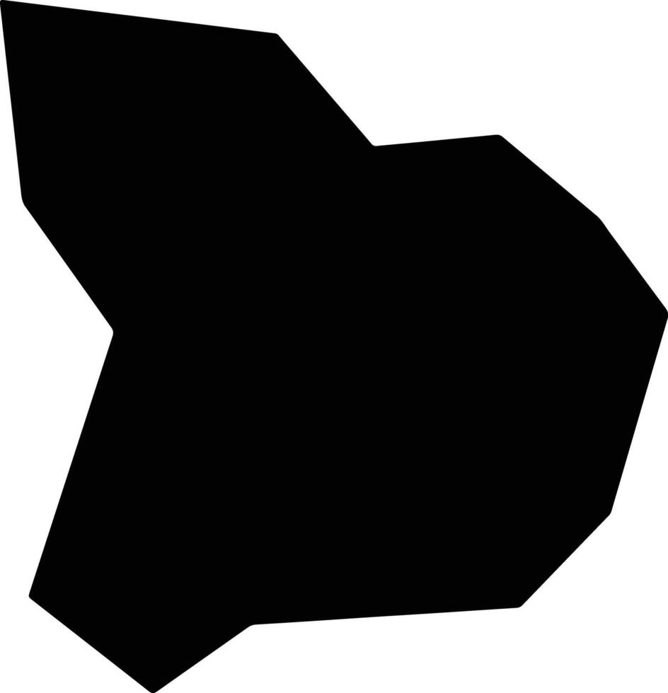Mosfiloti Cyprus silhouette map vector