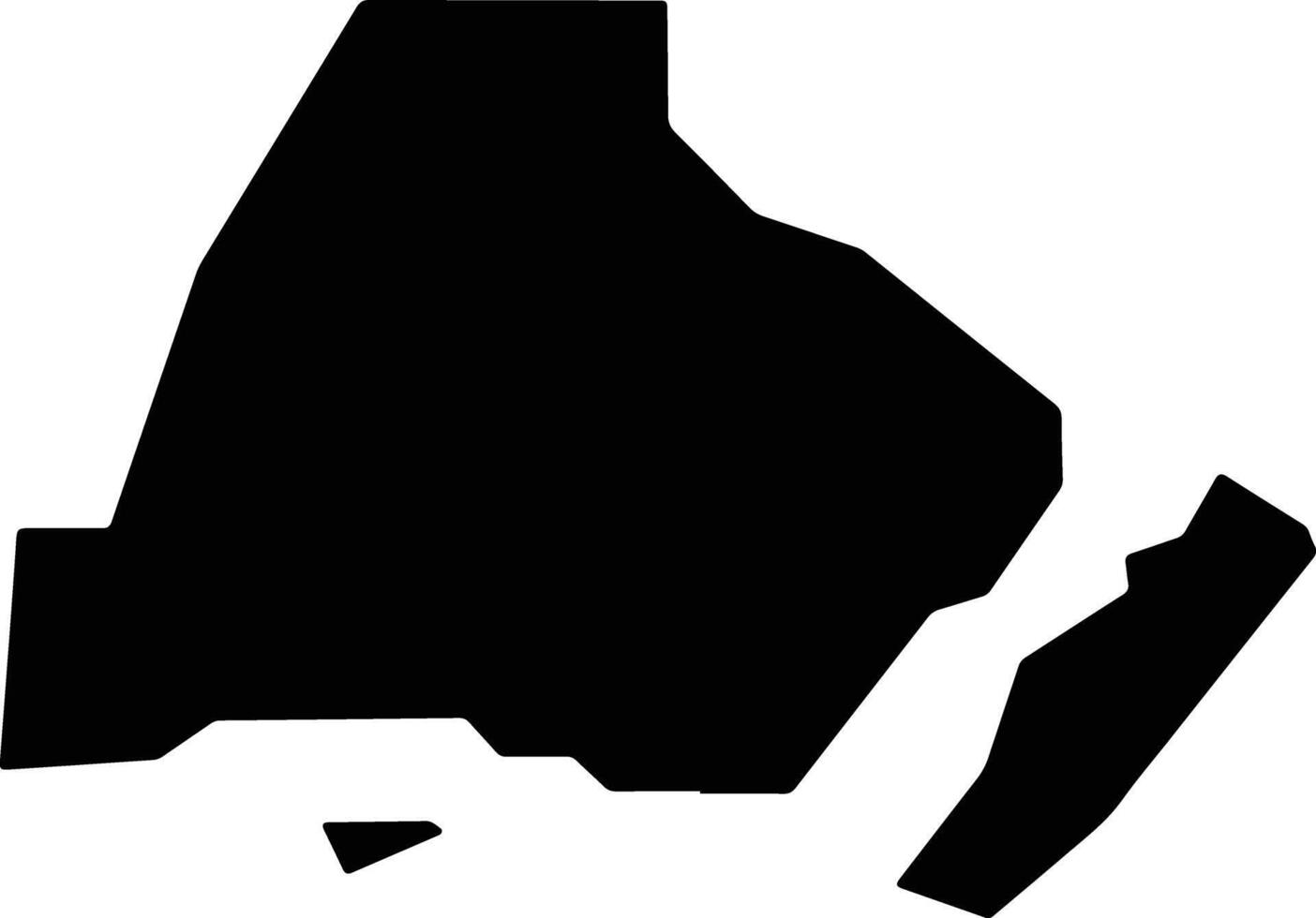 Mosman Park Australia silhouette map vector