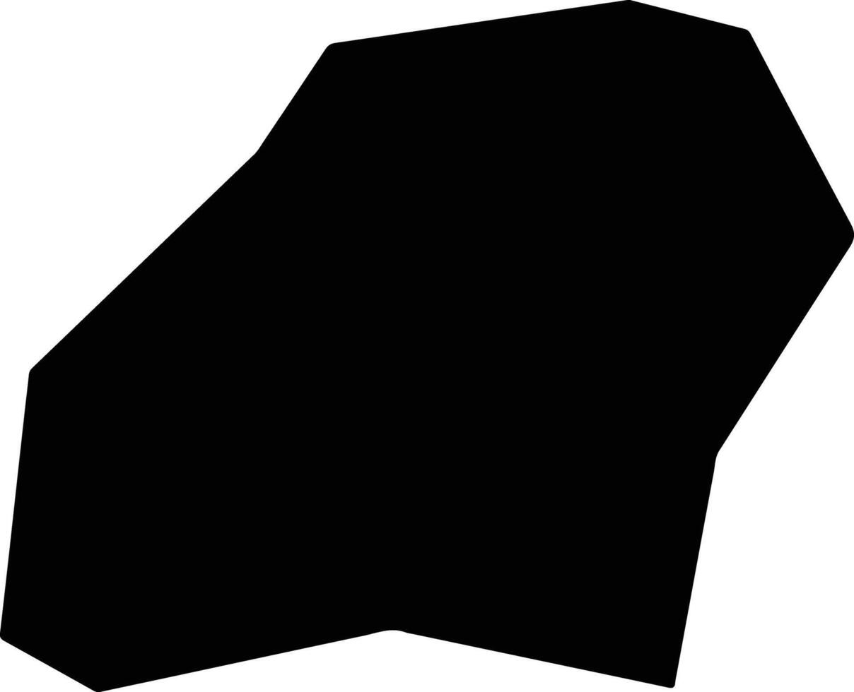 Muniz Ferreira Brazil silhouette map vector