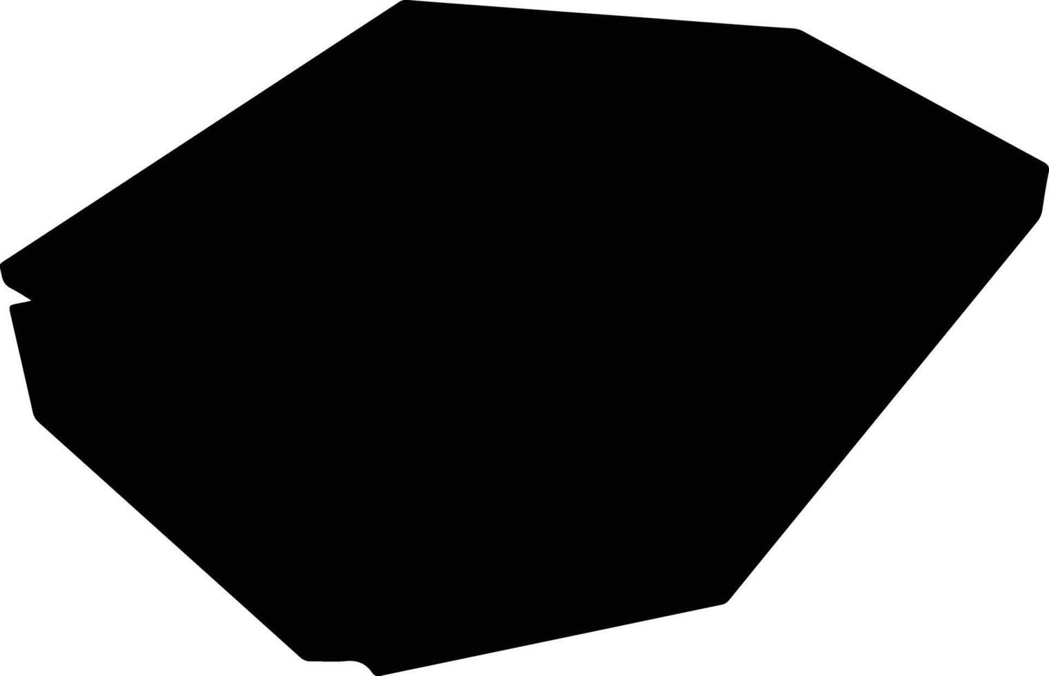 Munxar Malta silhouette map vector