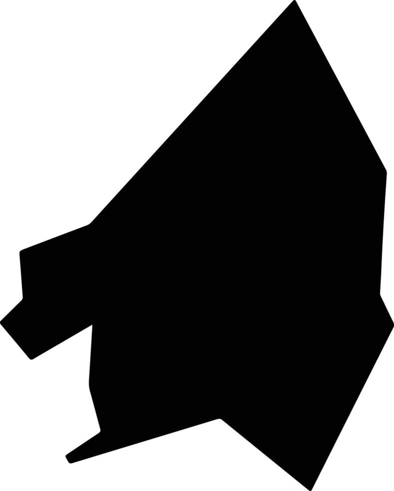 Murici Brazil silhouette map vector