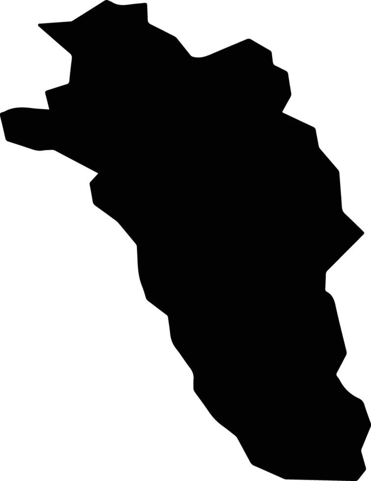 Muri Switzerland silhouette map vector