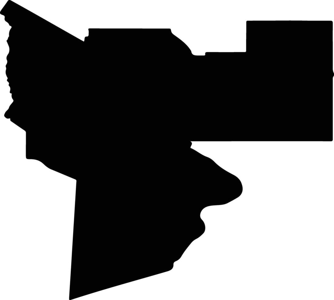 Murray Bridge Australia silhouette map vector